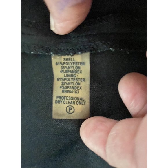 Calvin Klein Women’s Strapless Sweetheart Dress Short Black Satin Size 4 - Picture 9 of 13